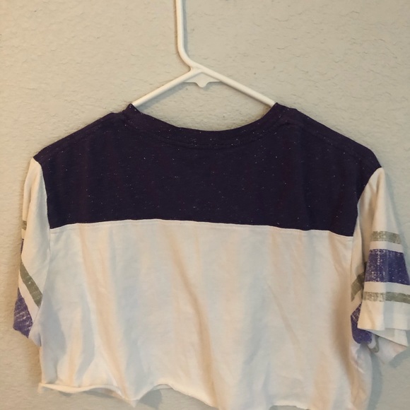 TCU college crop top - Picture 2 of 2